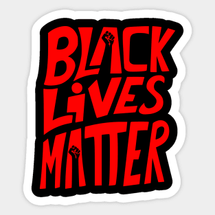 BLM (Red) Sticker